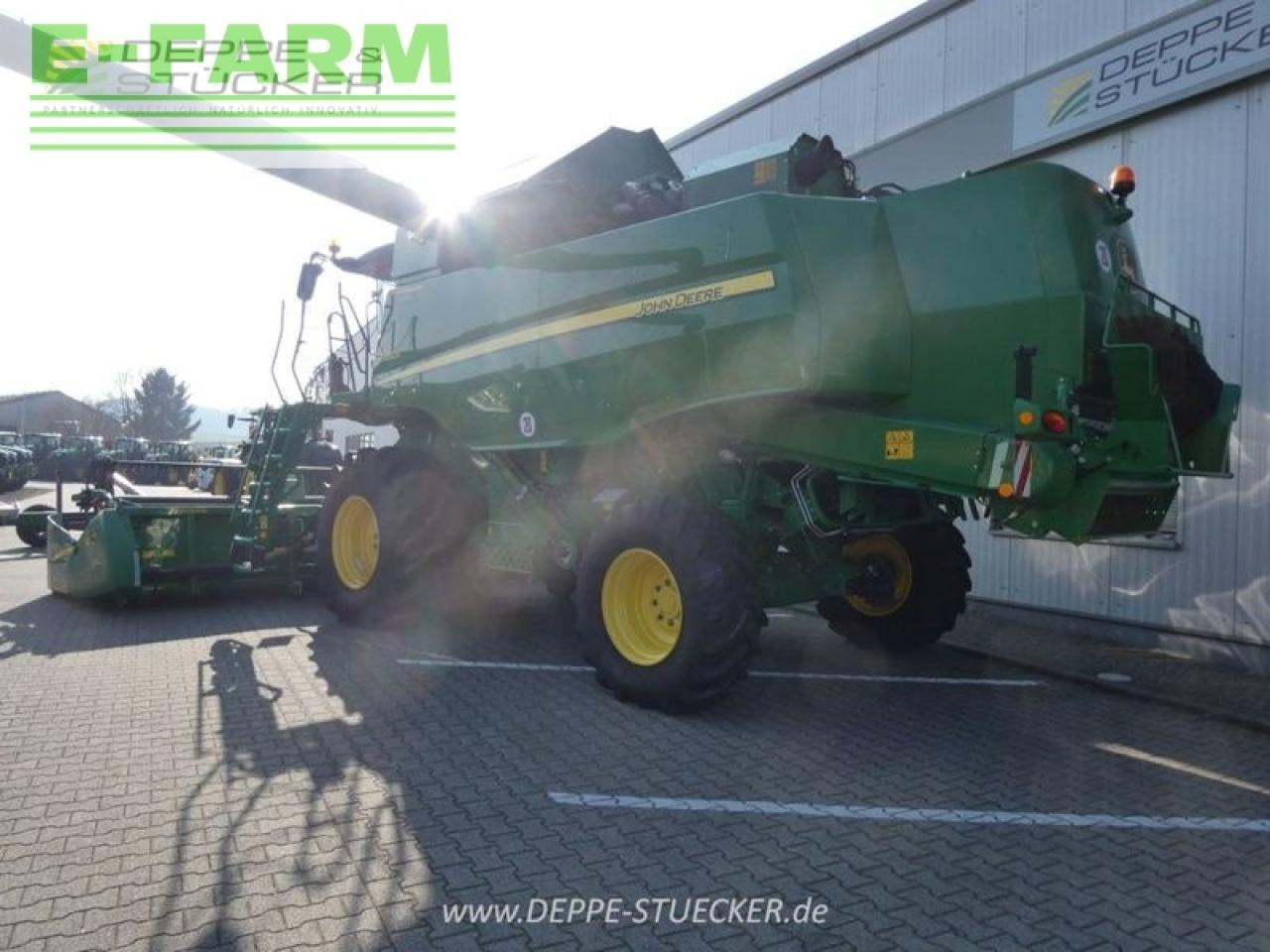 Cosechadora de granos John Deere t550 hm: foto 7