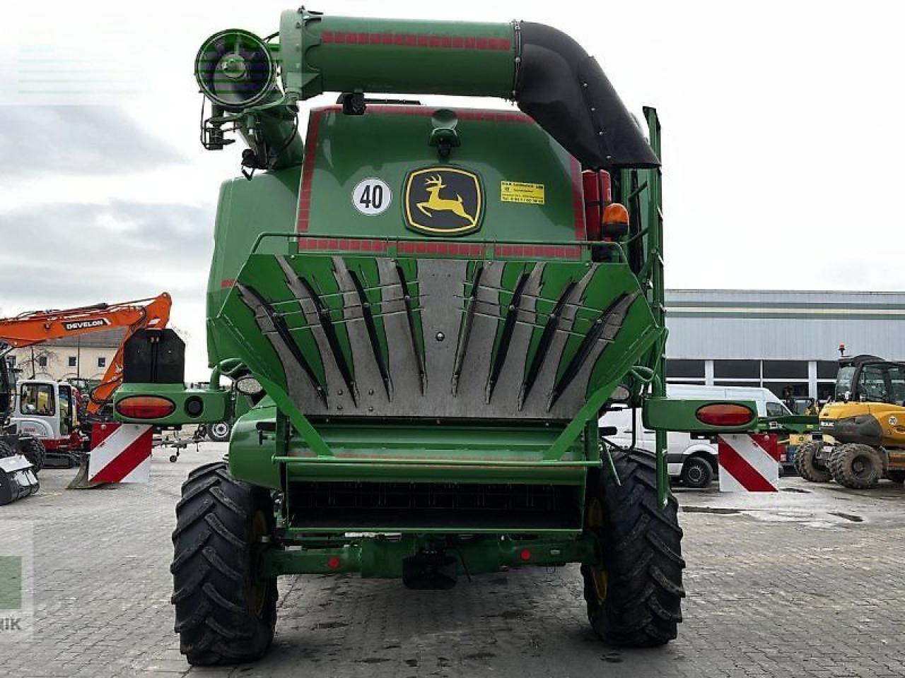 Cosechadora de granos John Deere t560 i hm: foto 8