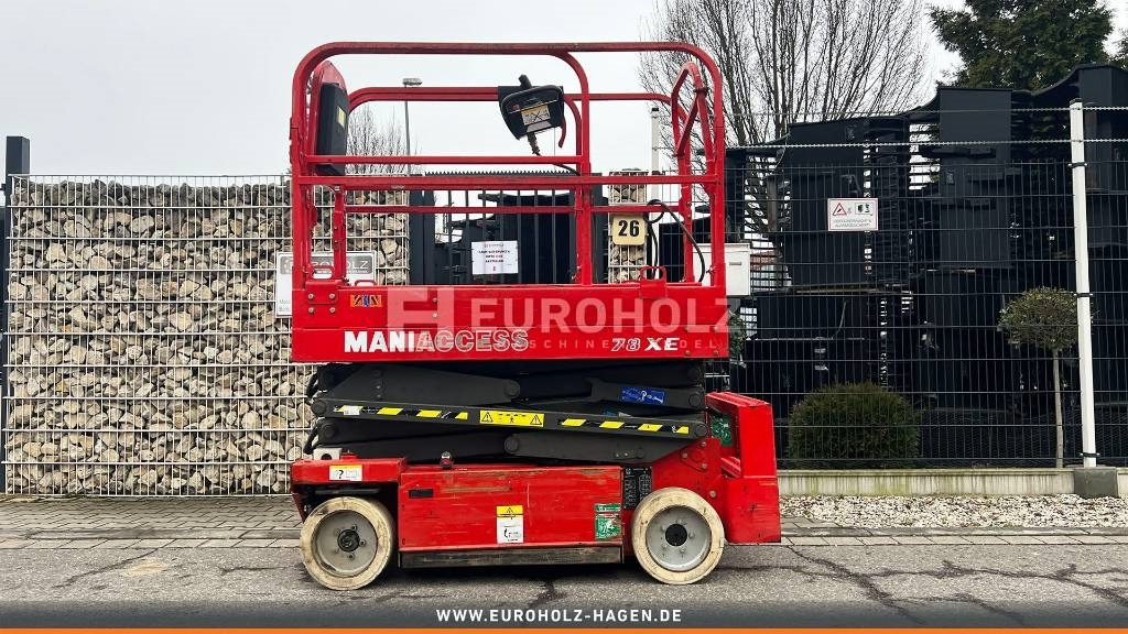 Plataforma de tijeras Manitou 78 XE Scheren-Arbeitsbühne, 4x4, Batterien NEU: foto 9