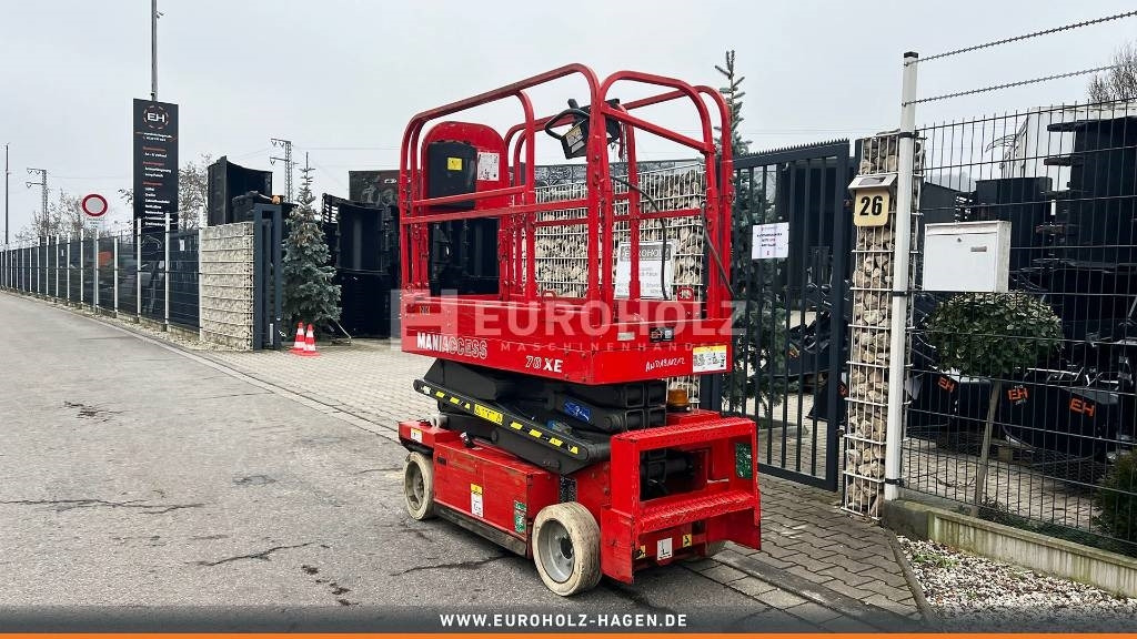 Plataforma de tijeras Manitou 78 XE Scheren-Arbeitsbühne, 4x4, Batterien NEU: foto 11