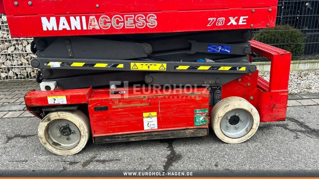 Plataforma de tijeras Manitou 78 XE Scheren-Arbeitsbühne, 4x4, Batterien NEU: foto 6