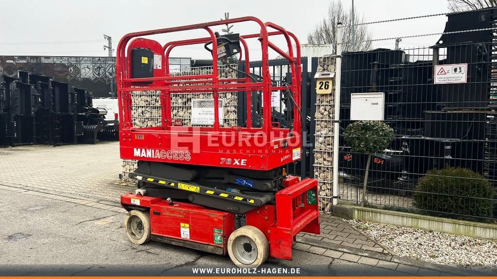 Plataforma de tijeras Manitou 78 XE Scheren-Arbeitsbühne, 4x4, Batterien NEU: foto 10