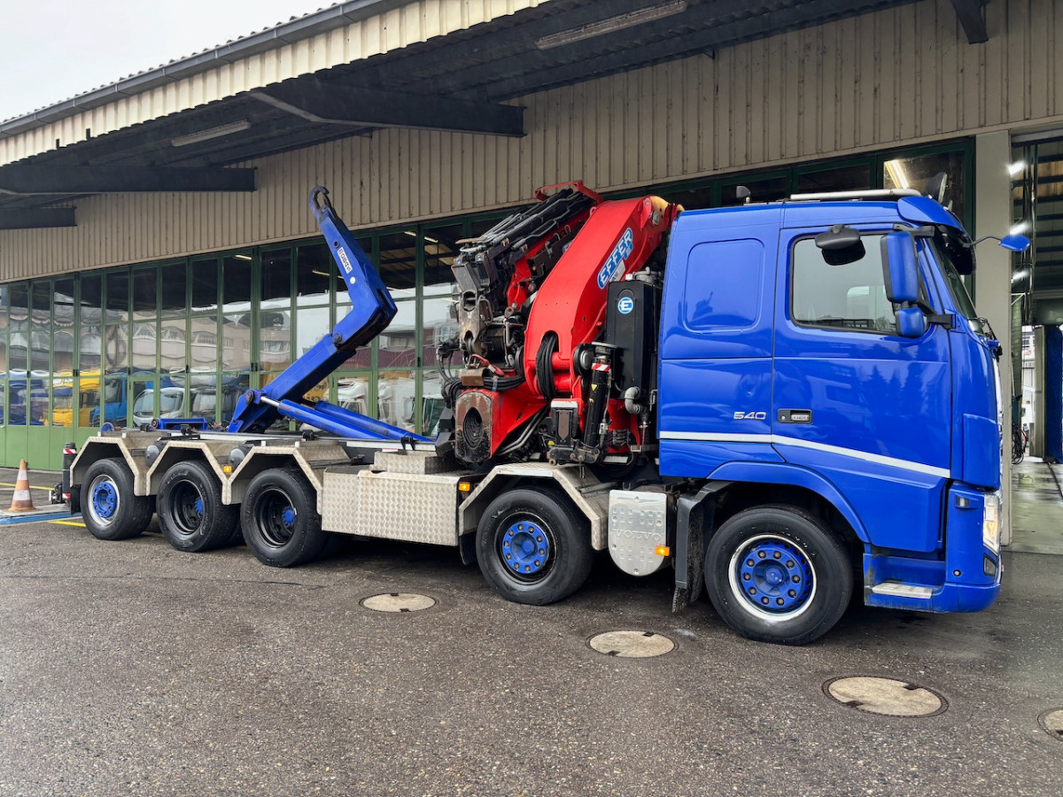 Camión multibasculante, Camión grúa VOLVO FH16-540 EFFER 855/8S + JIB 6S JG 2015: foto 19