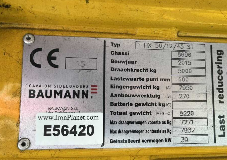 Leasing de  Baumann HX50/12/45ST Baumann HX50/12/45ST: foto 8