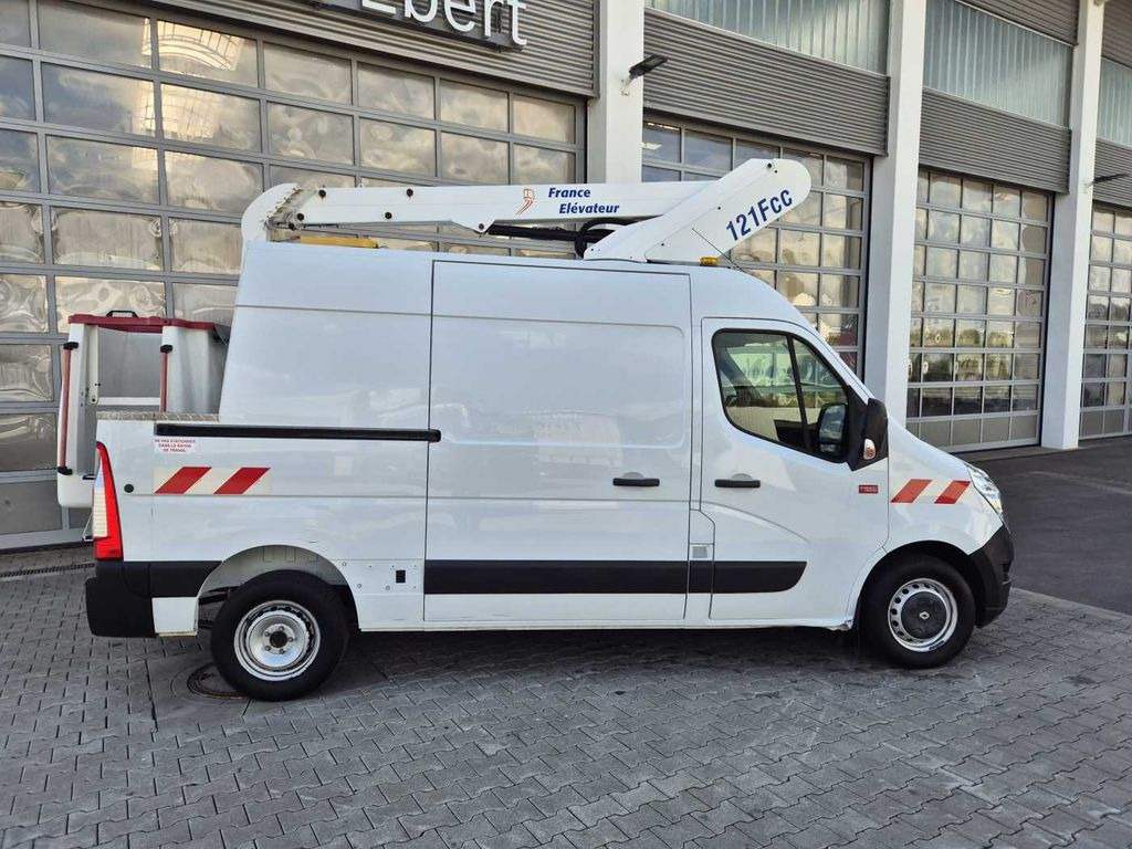 Camión con plataforma elevadora, Furgoneta Renault Master 2.3 dCi / France Elevateur 121FCC, 12,5m: foto 6