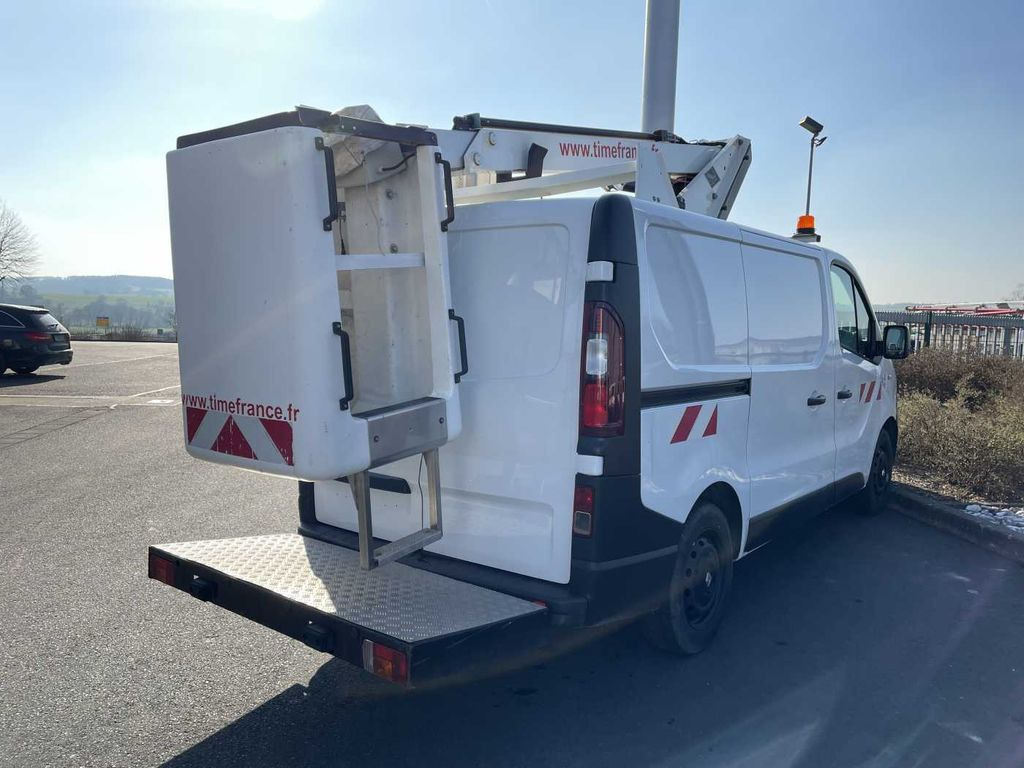 Camión con plataforma elevadora, Furgoneta Renault Trafic dCi 120 L1H1 / TIME France ETL 21 8m: foto 8