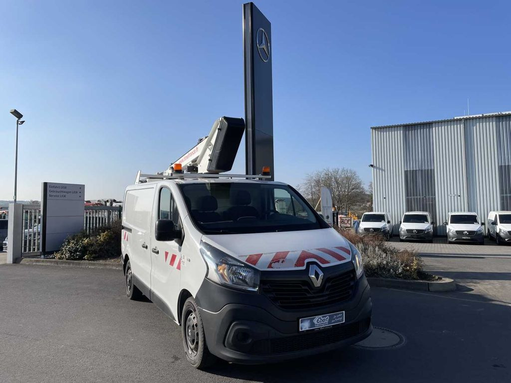 Camión con plataforma elevadora, Furgoneta Renault Trafic dCi 120 L1H1 / TIME France ETL 21 8m: foto 9