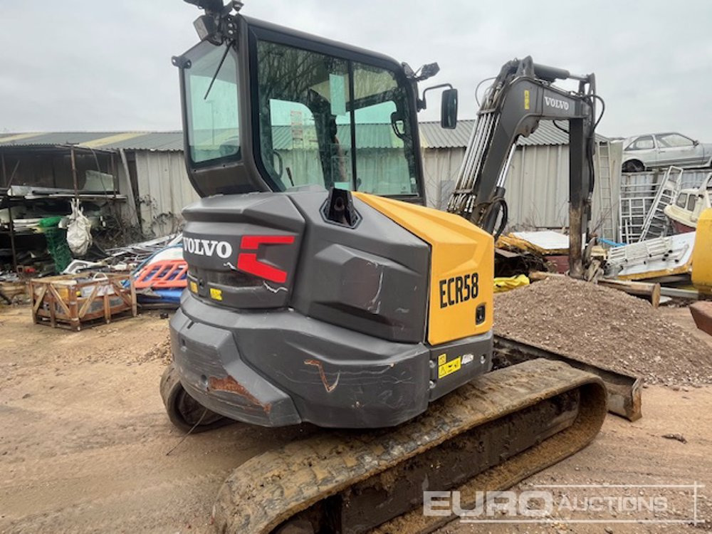 Miniexcavadora 2021 Volvo ECR58F: foto 6