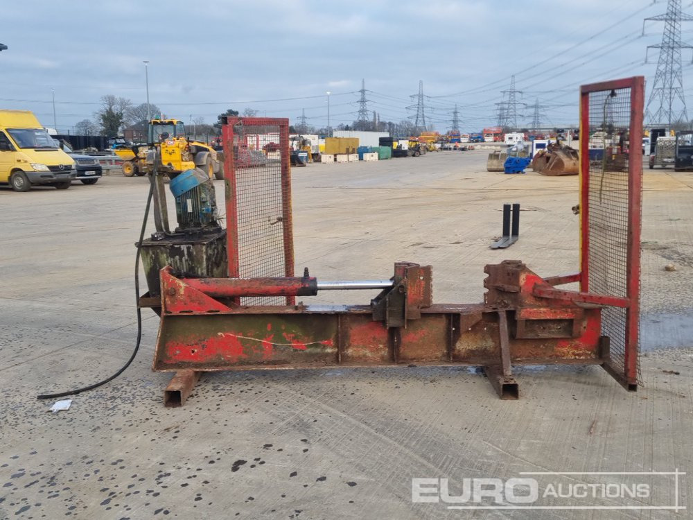 Equipo de construcción 415Volt Hydraulic Log Splitter: foto 6