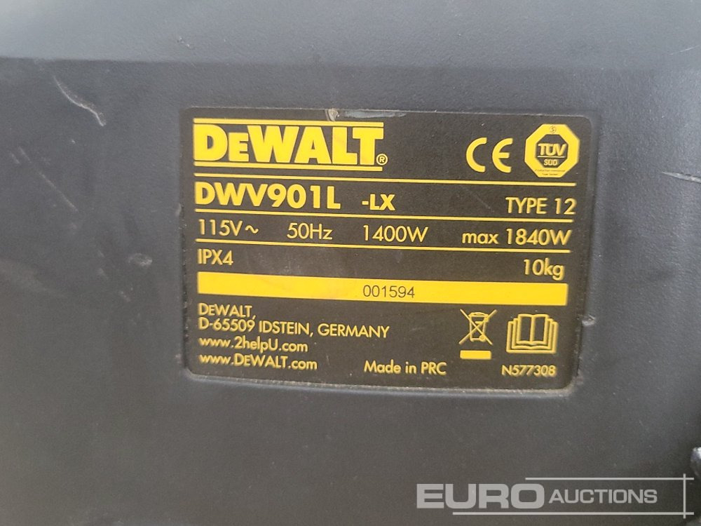 Equipo de construcción Dewalt DWV901L 110 Volt Industrial Vacuum Cleaner: foto 14